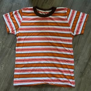 Big Bud Press Striped Ringer Shirt (SMALL)